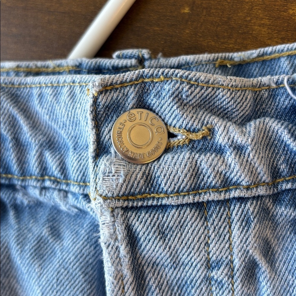Denim Jean 27 Blue Women's Shorts Cutoffs - Picture 4 of 6
